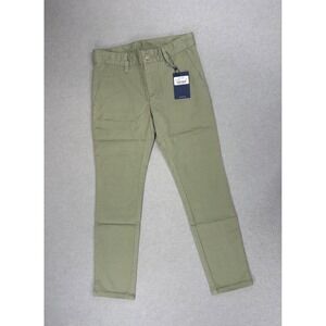 New‎ with Tags Hackett London Boys olive chino pant size 7/8Y adjustable waist
